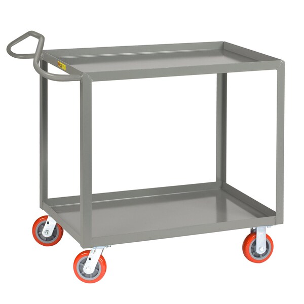 2000 lbs. Capacity, Lipped Shelves, 2 Shelves, 24" x 48" Shelf